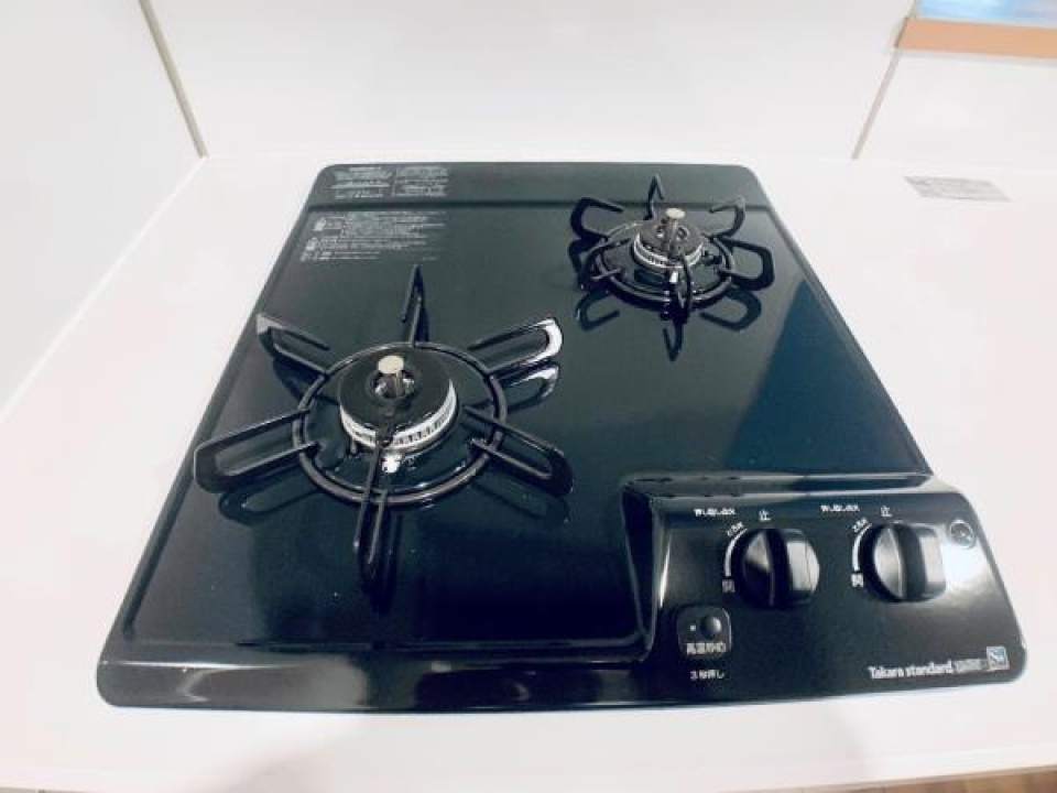 2口コンロです