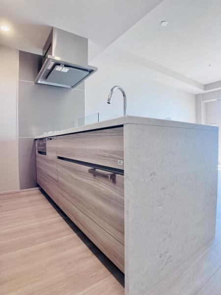 グースネックがお洒落なキッチン