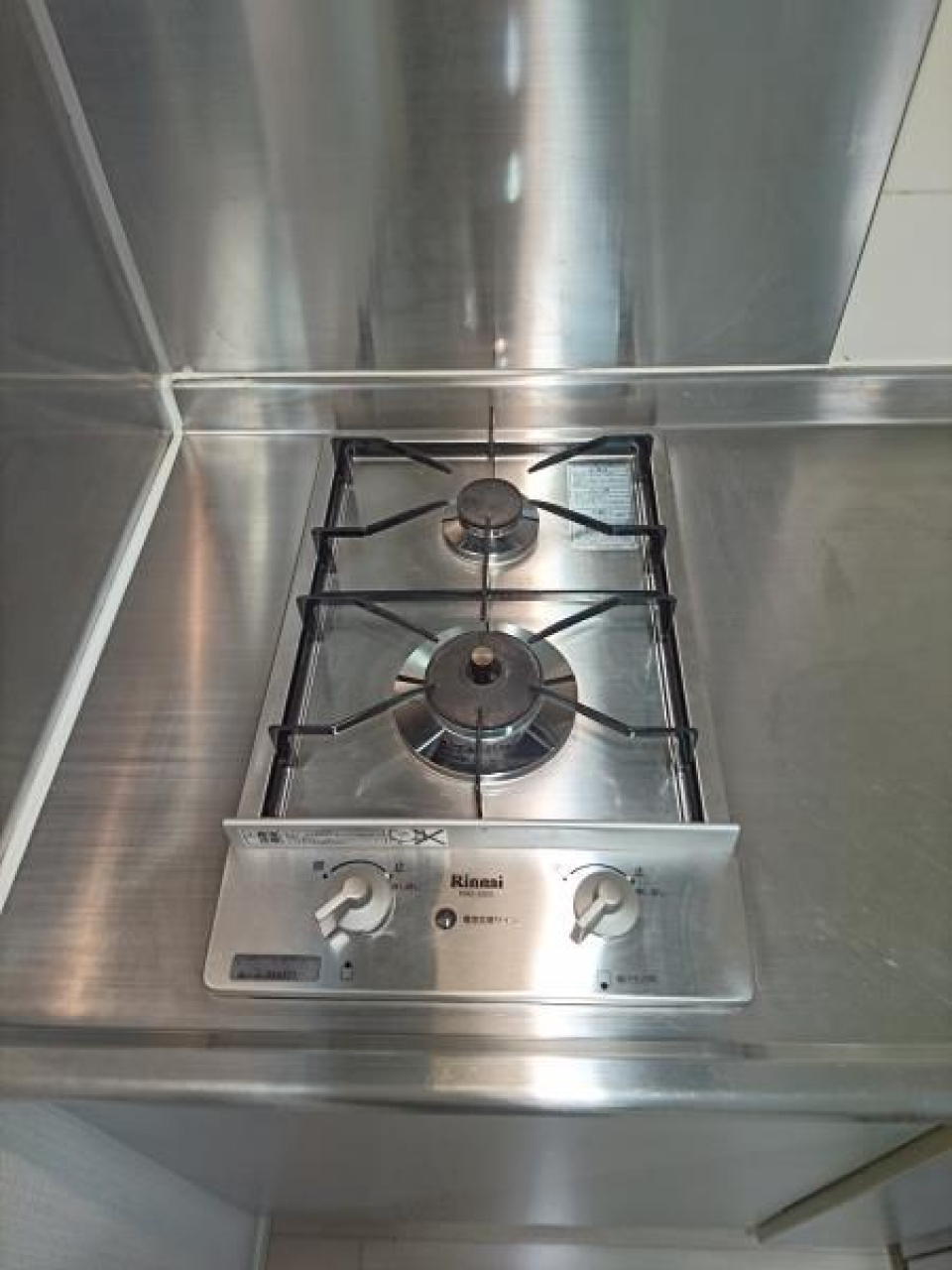 ２口コンロです。