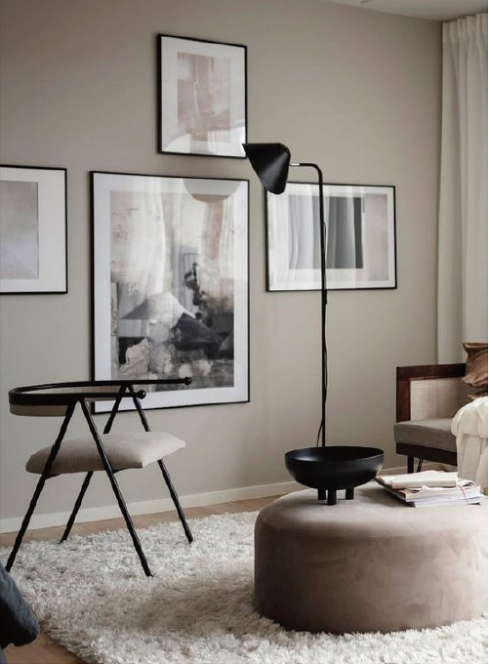 アッシュカラーが海外感を引き立てていますね！