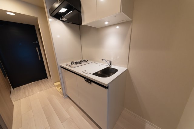 ２口のガスコンロが導入されています。