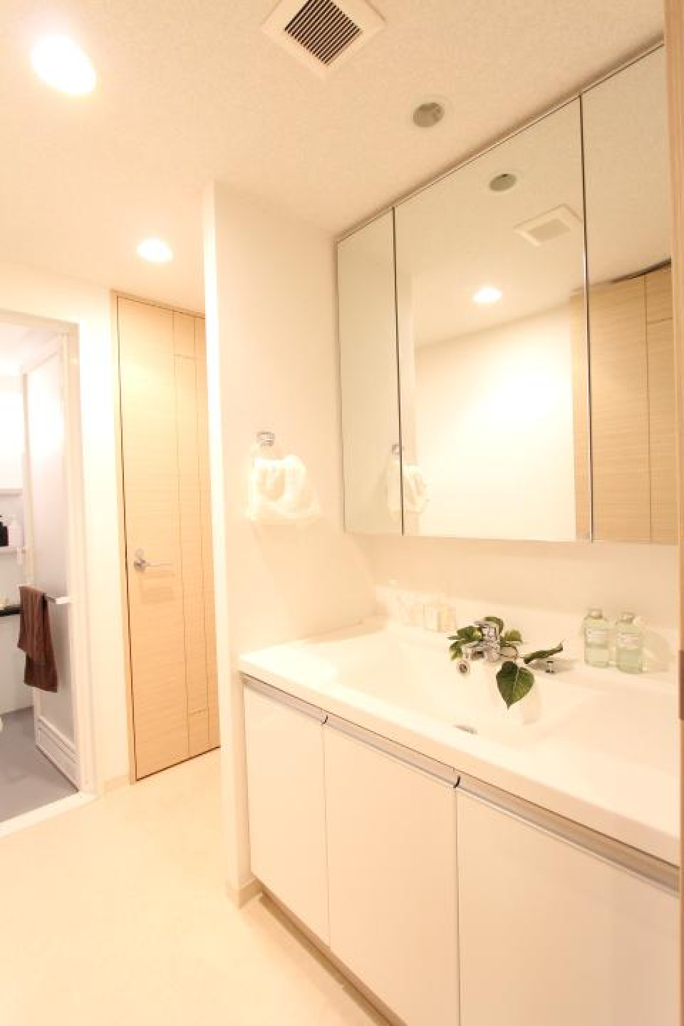 嬉しい独立洗面台。※参考写真