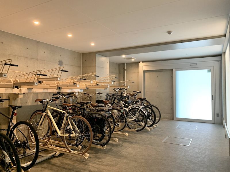 大切な自転車は屋内で保管できます