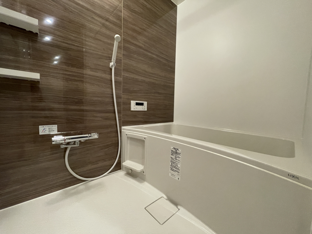 お風呂は一階です