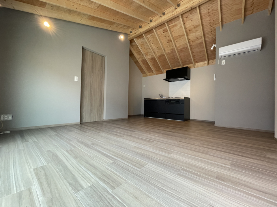 二階にLDKがあります。