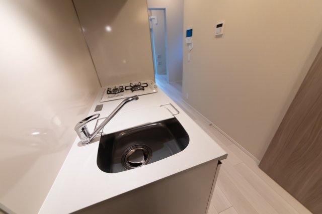 ２口のガスコンロが導入されています。