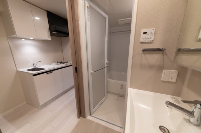 水回りがギュッとまとまっています。