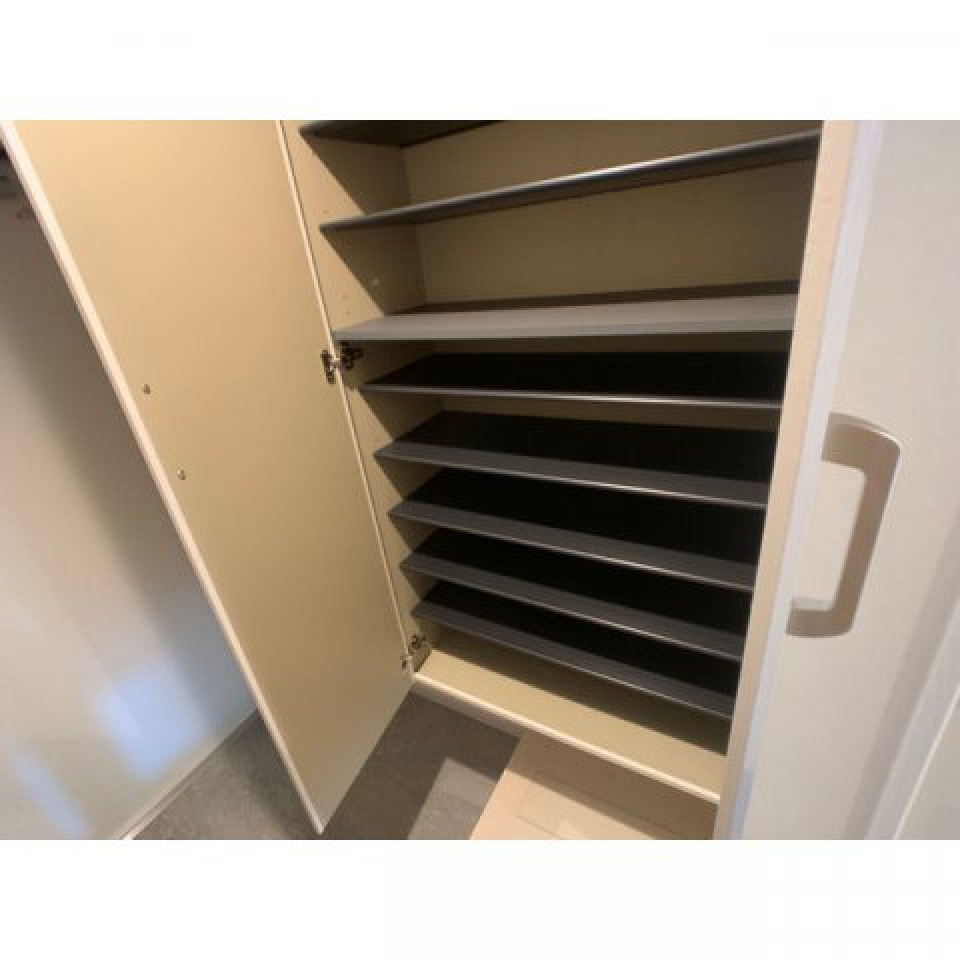 シューズボックスを開けた時の様子。