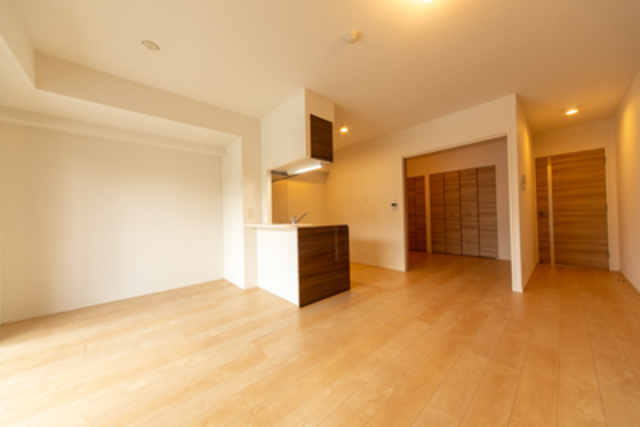 利用の対面キッチン