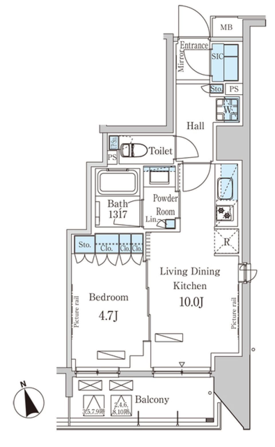 日当たりの良い1LDKで自分だけのリラックススペースを[ペット可]の間取り図