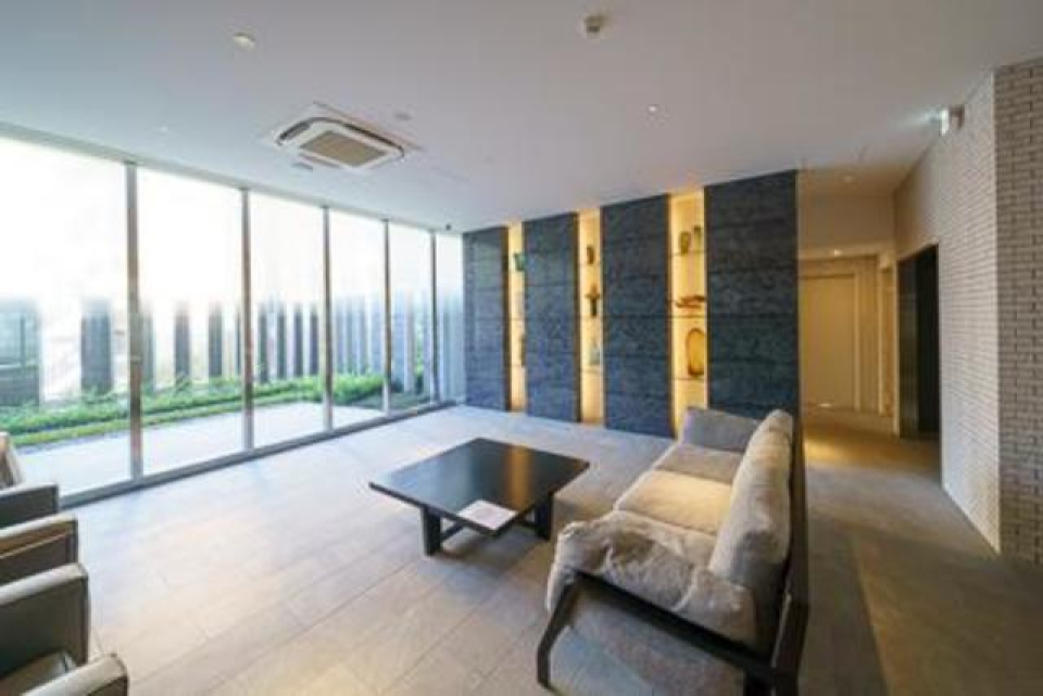 落ち着きのある共有スペース。