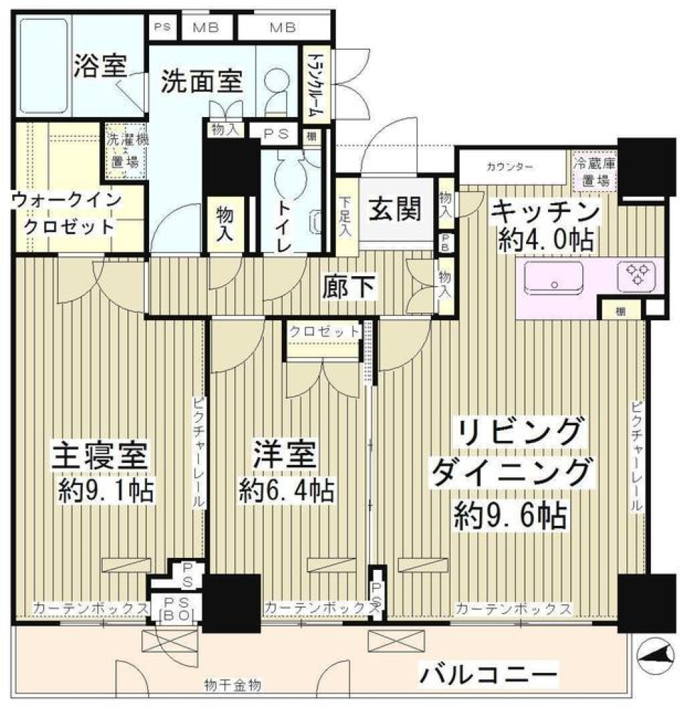Orderly room ~秩序のある部屋~の間取り図