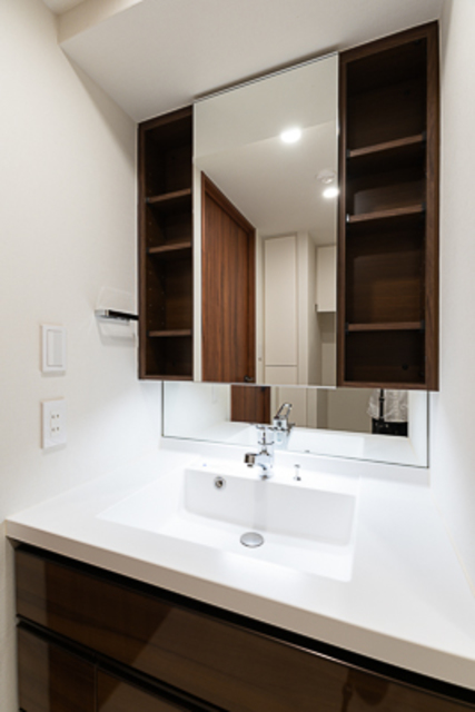 ホテルライクな洗面室