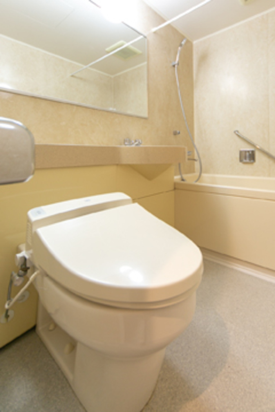 トイレの様子。※写真は同タイプ住戸です。