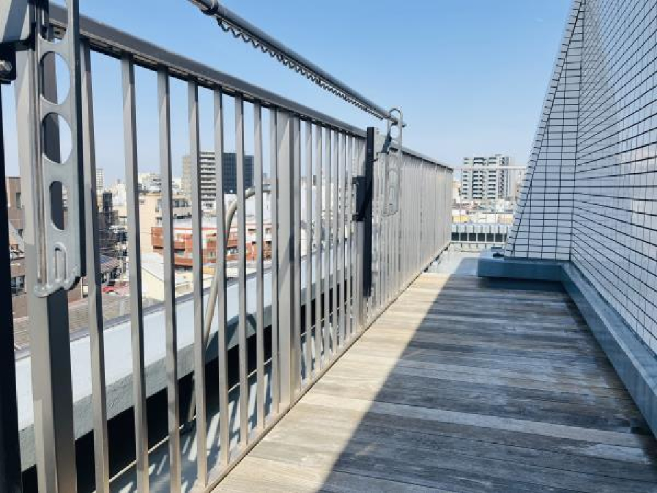 バルコニーの様子。