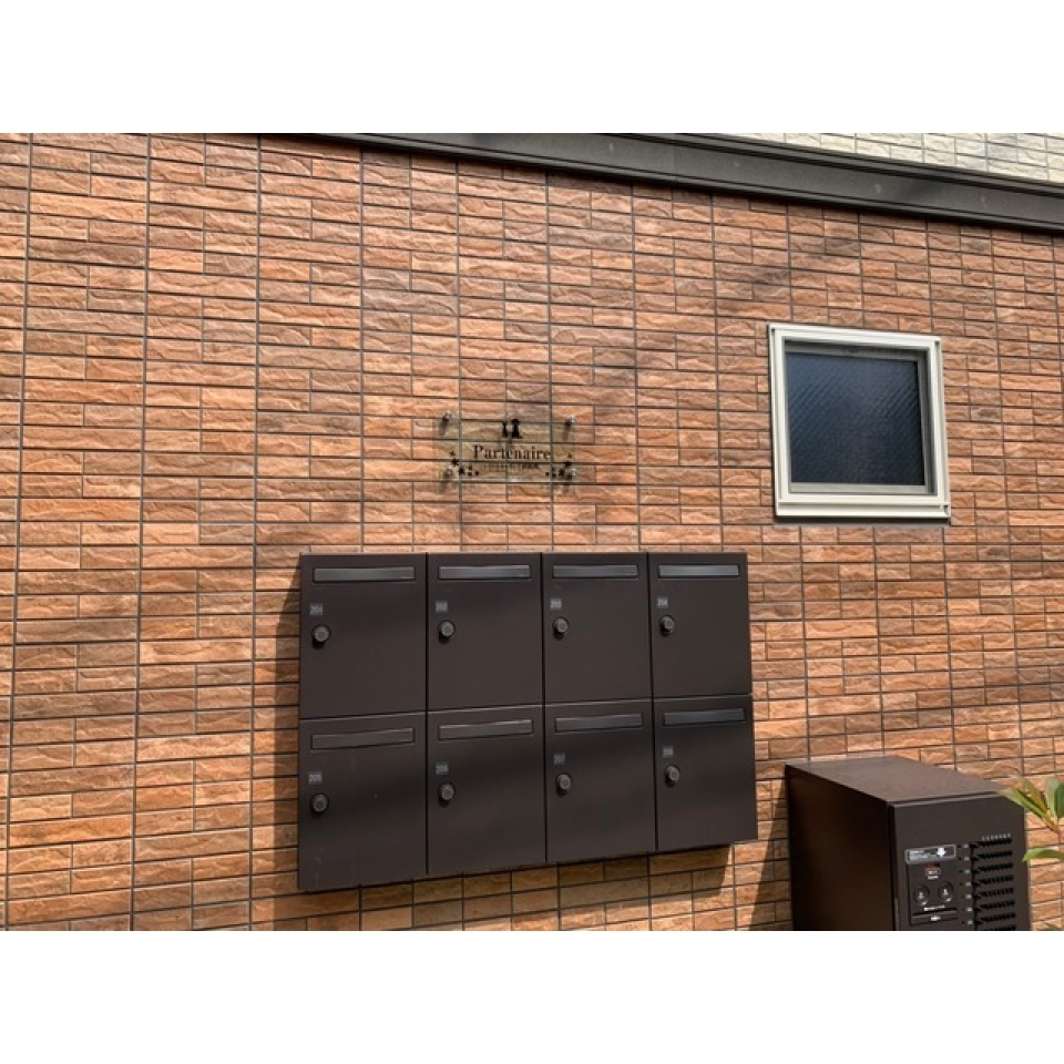 メールボックスも可愛い