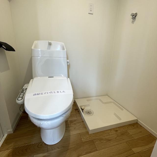 トイレの様子です。洗面台が無いのがちょっと残念。