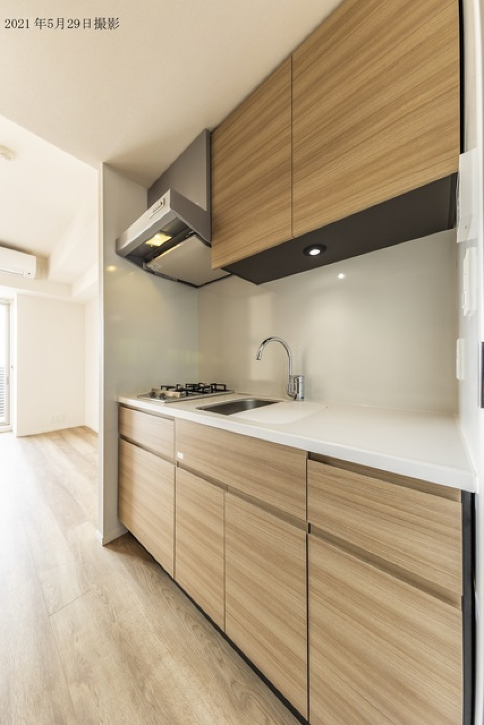 キッチンの雰囲気はこちらです。
※写真は同タイプ住戸です。