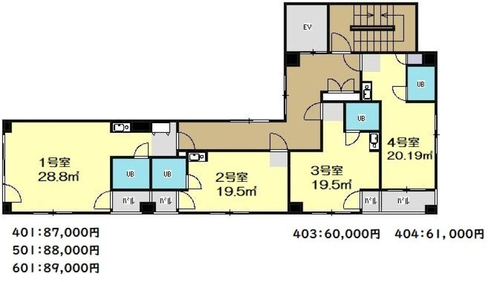 これぞミニマリズムＬＩＦＥ！の間取り図