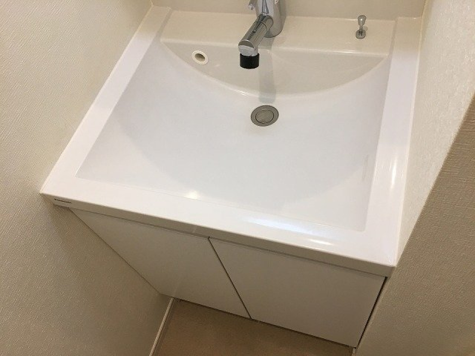 じゃじゃ～ん♪至って白いシンクです！