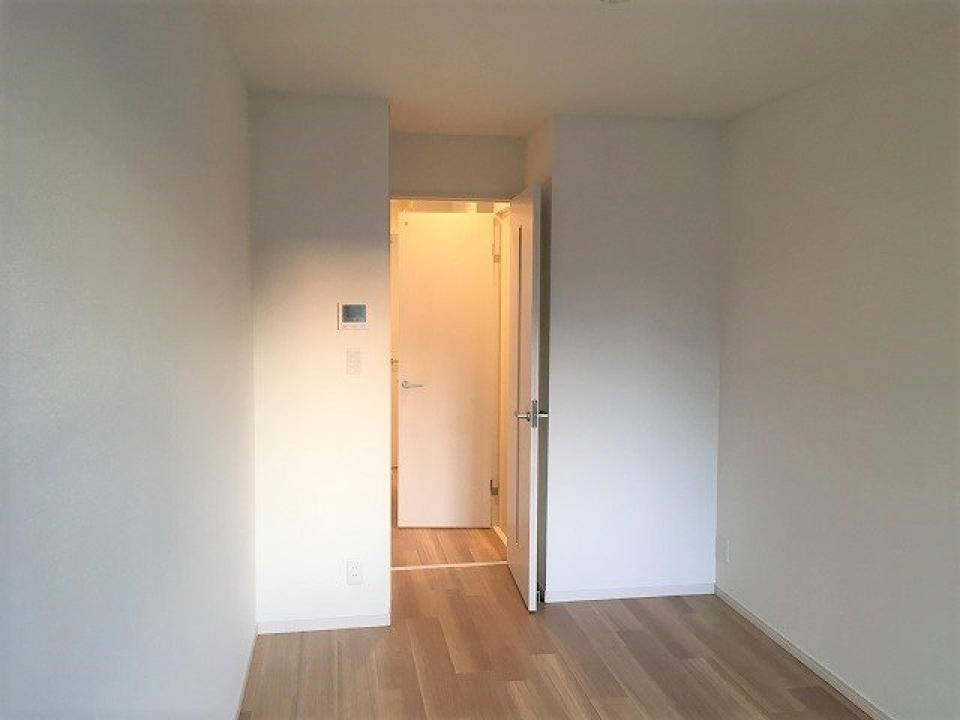 1Kならではのミニマリズムデザイン！整理整頓に磨きが掛かりそうですね！
