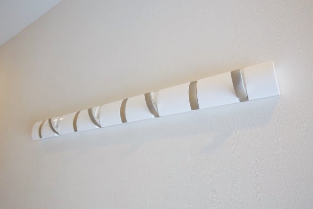 フック発見！ここにあると何でも掛けたくなっちゃうじゃない！