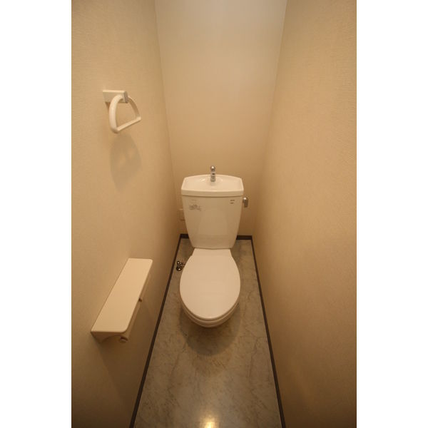 シンプルでも清潔感のあるトイレ