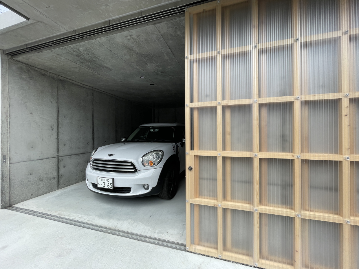 愛車を守れるガレージ