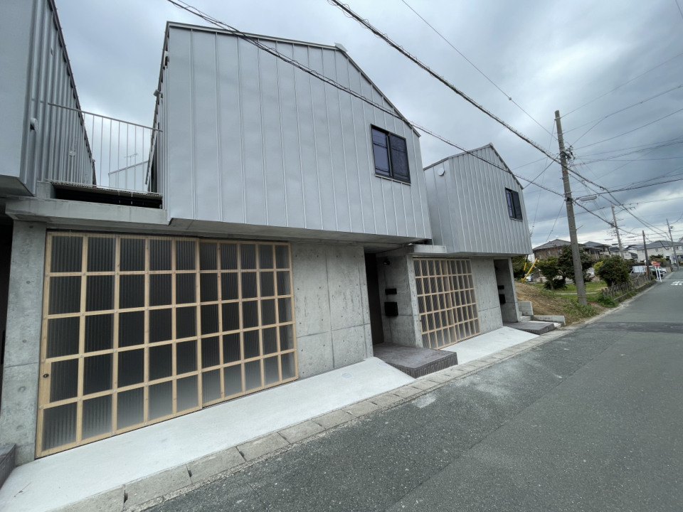 シンプルだけどおしゃれな外観