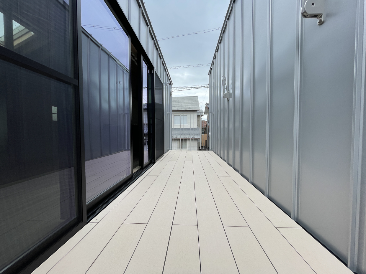 日当たり良好なベランダ付き