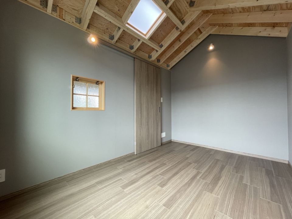 天窓が付いています