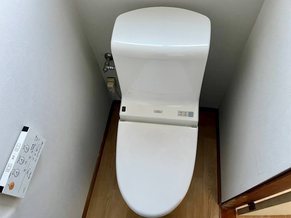 トイレはしっかり洋式です