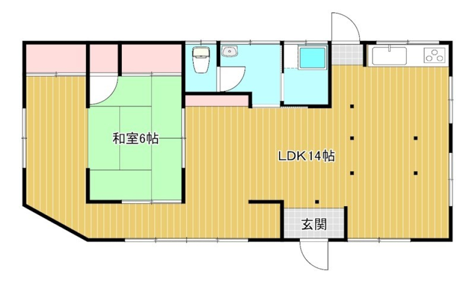 海風とレトロの誘いの間取り図
