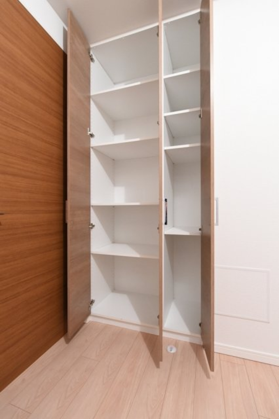 シューズボックスを開けた時の様子。