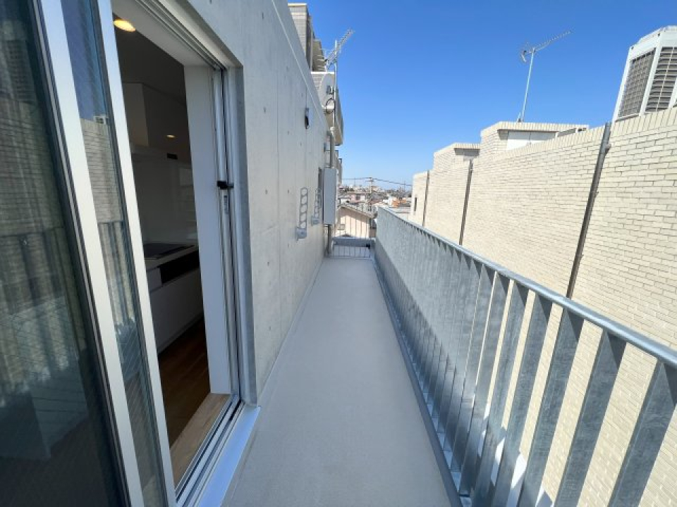 バルコニーの様子。