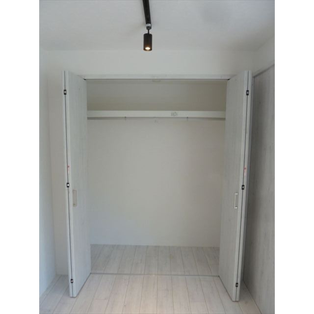 収納を開けた時の様子。