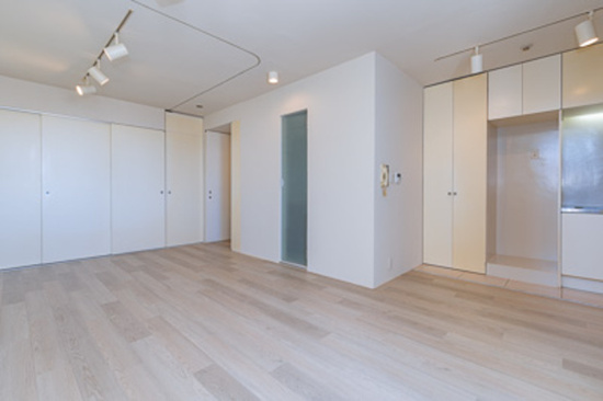 約24.6帖もの広々ワンルームです。
※写真は同タイプ住戸です。