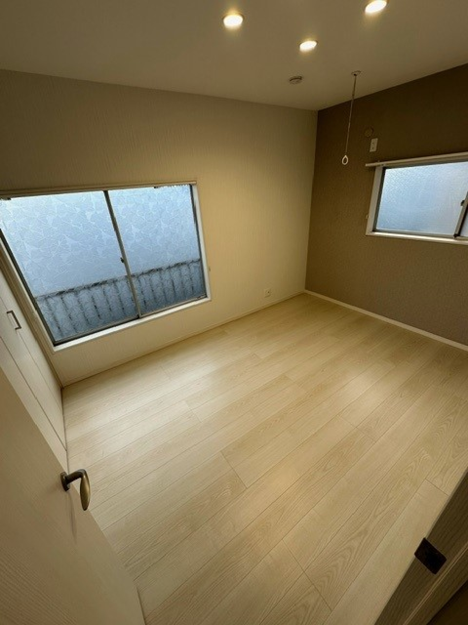 ７．５帖と６．０帖の洋室が広がります。