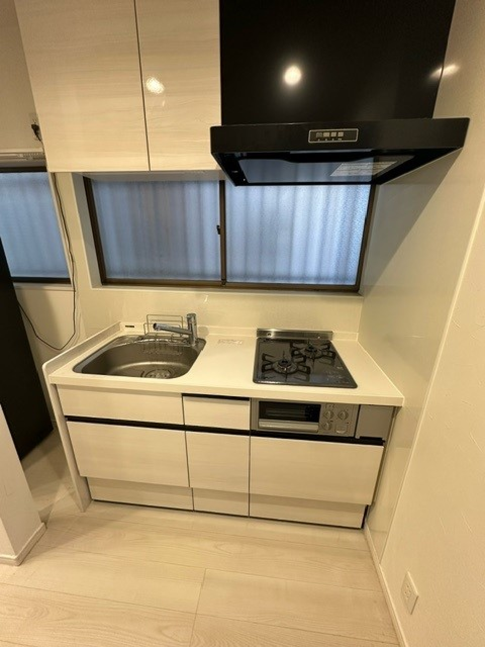 ２口のガスコンロが導入されています。