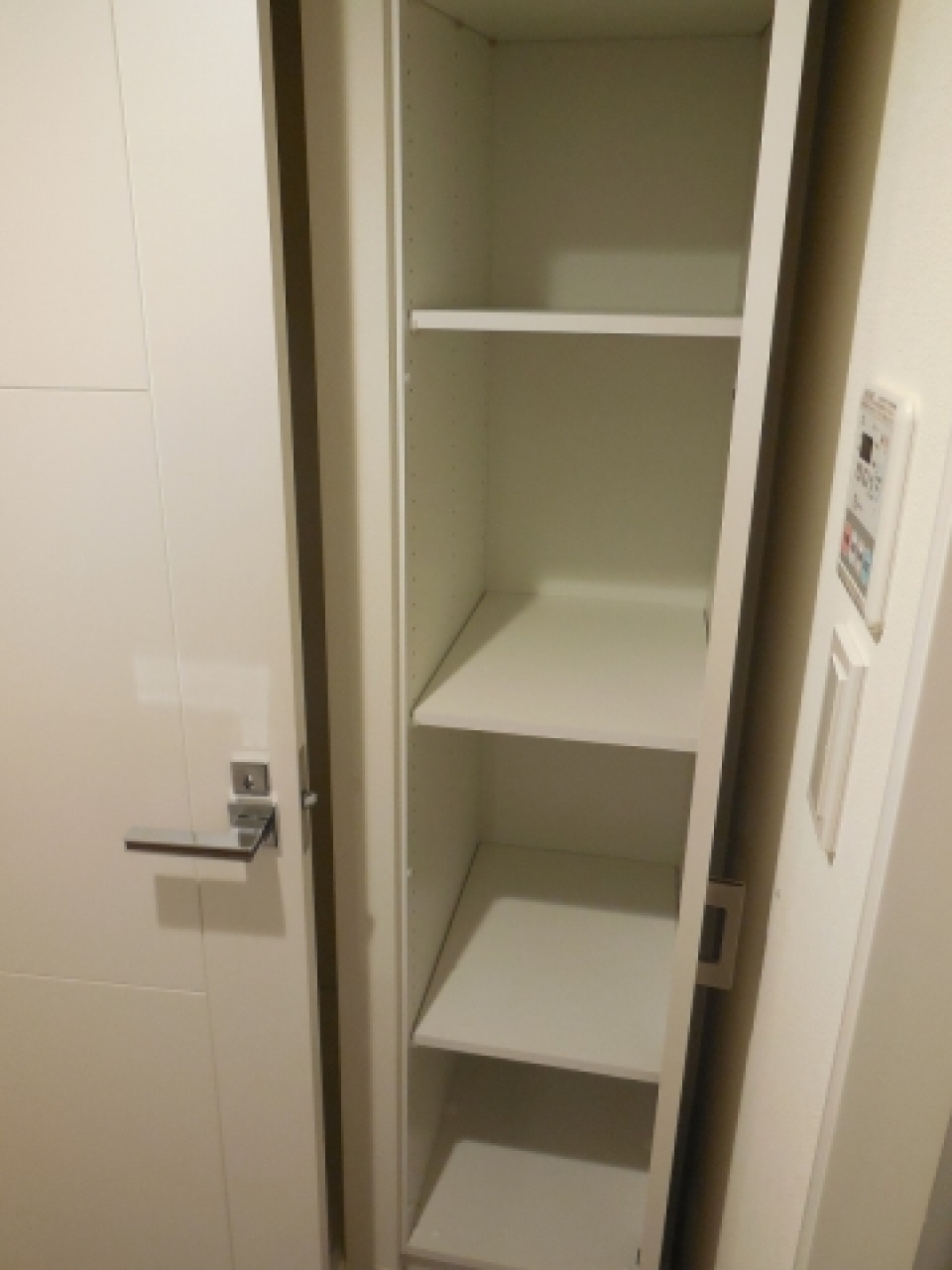 複数個所にシェルフがあるのが◎