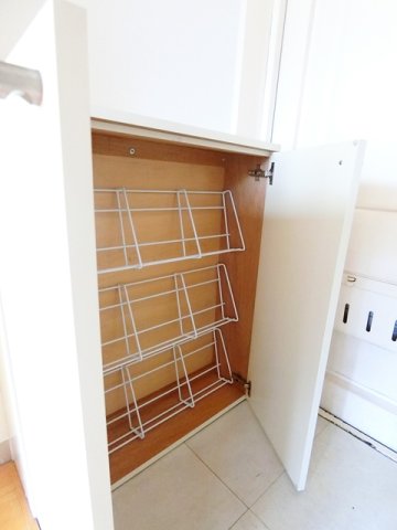 シューズボックスを開けた時の様子。