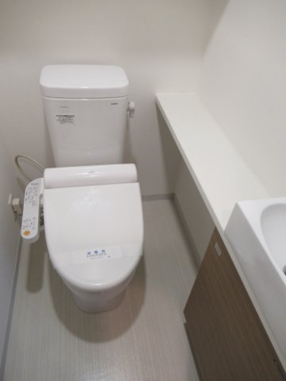 トイレの様子。