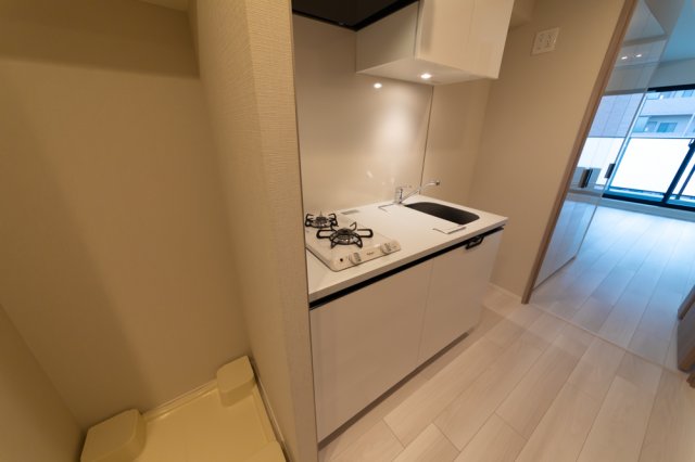 ２口のガスコンロが導入されています。