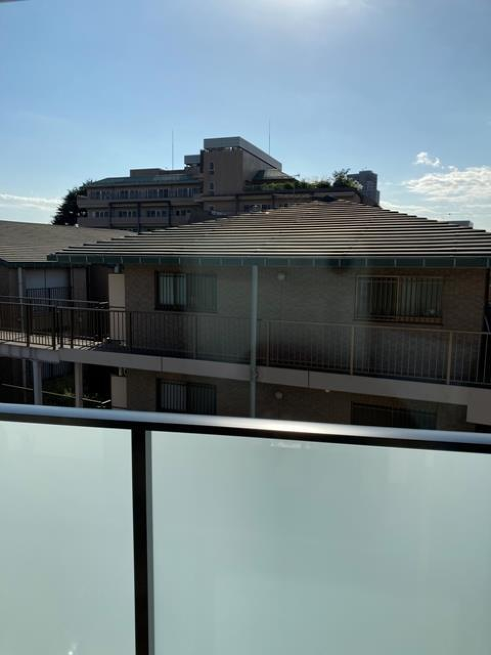 バルコニーからの様子です。