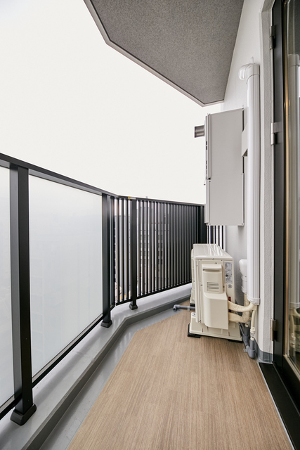 ベランダもあります
※写真は同タイプ住戸です。