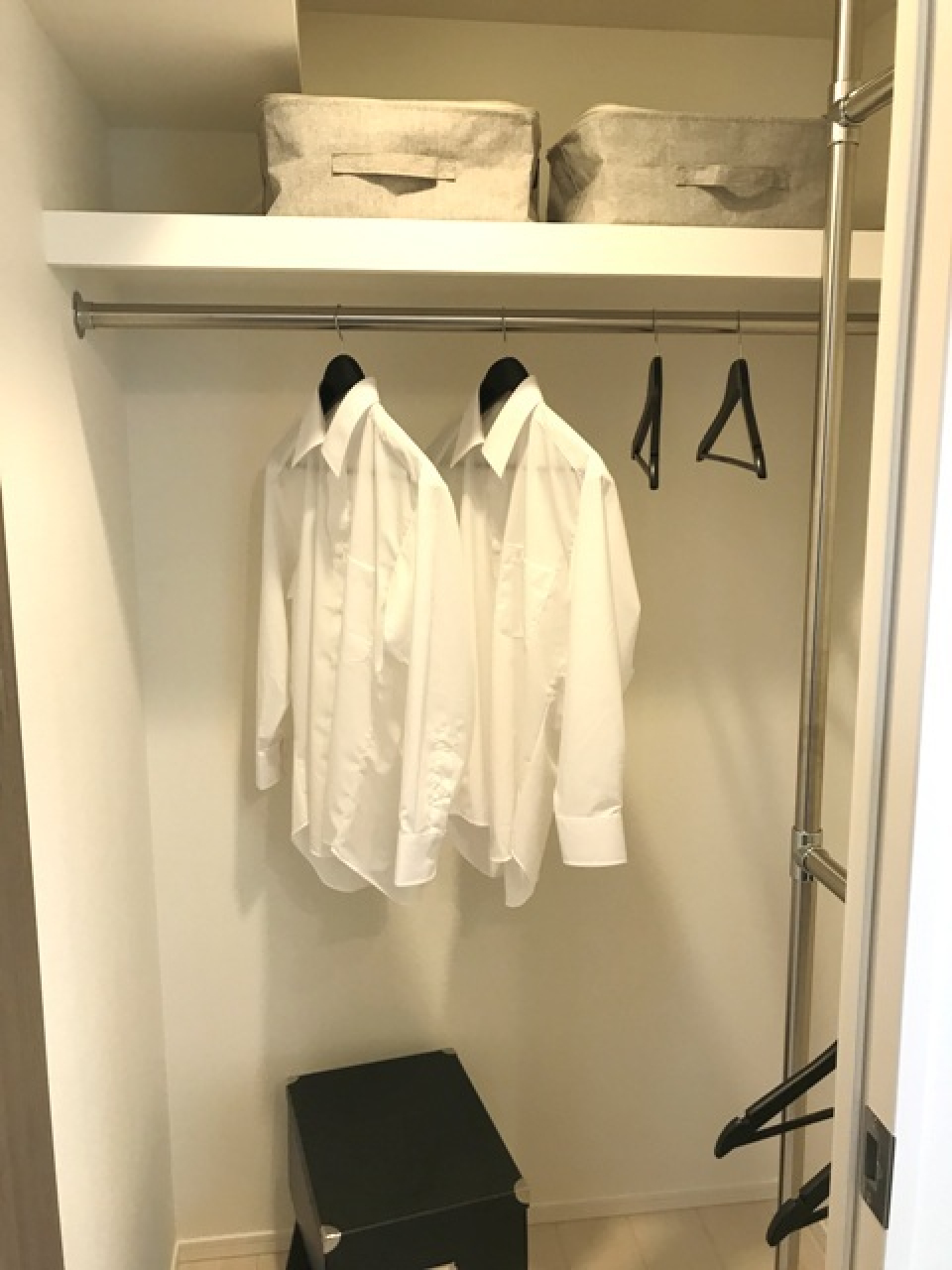 ウォークインクローゼット付きです。※写真は同タイプ住戸です。