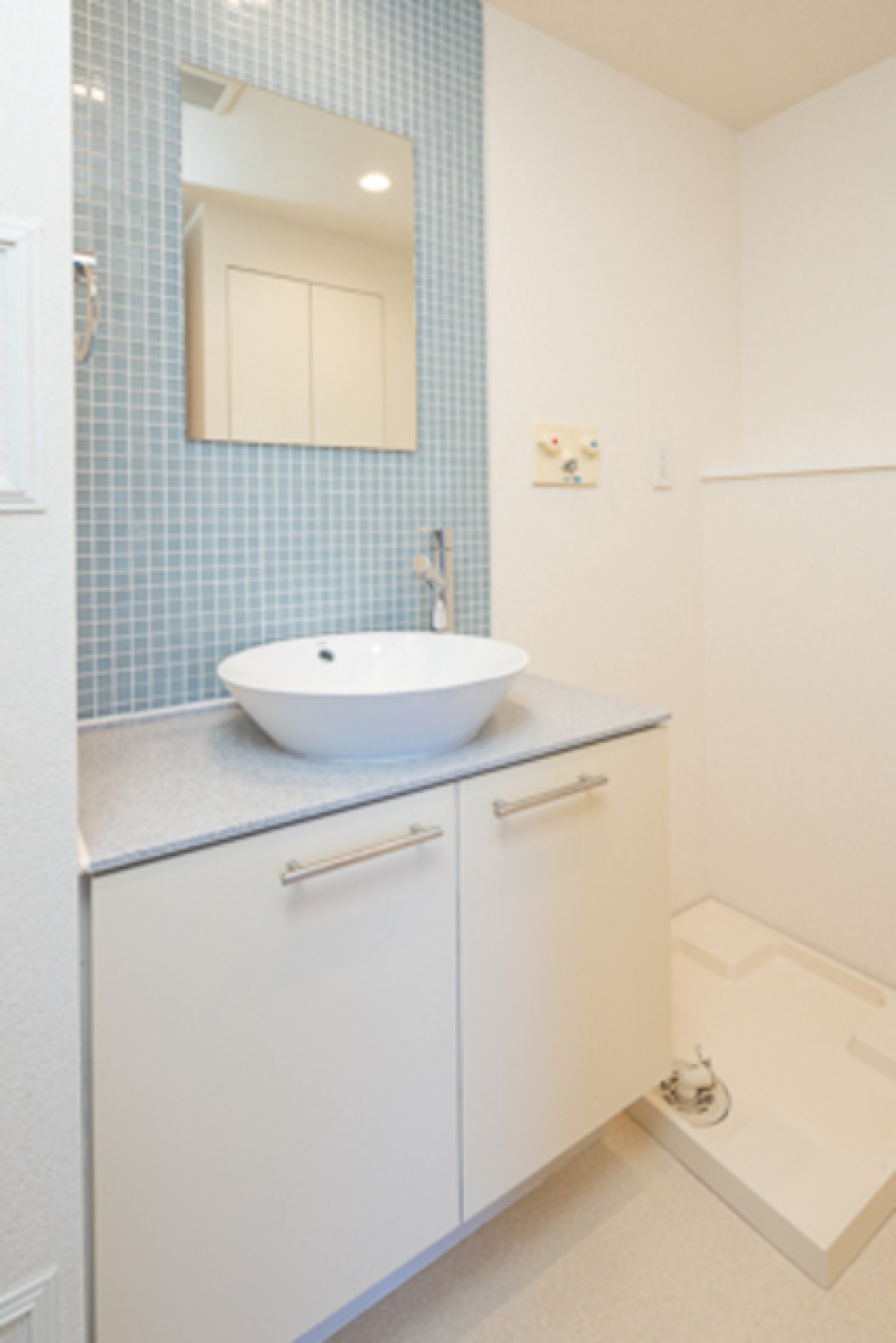 嬉しい独立洗面台。※写真は同タイプ住戸です。