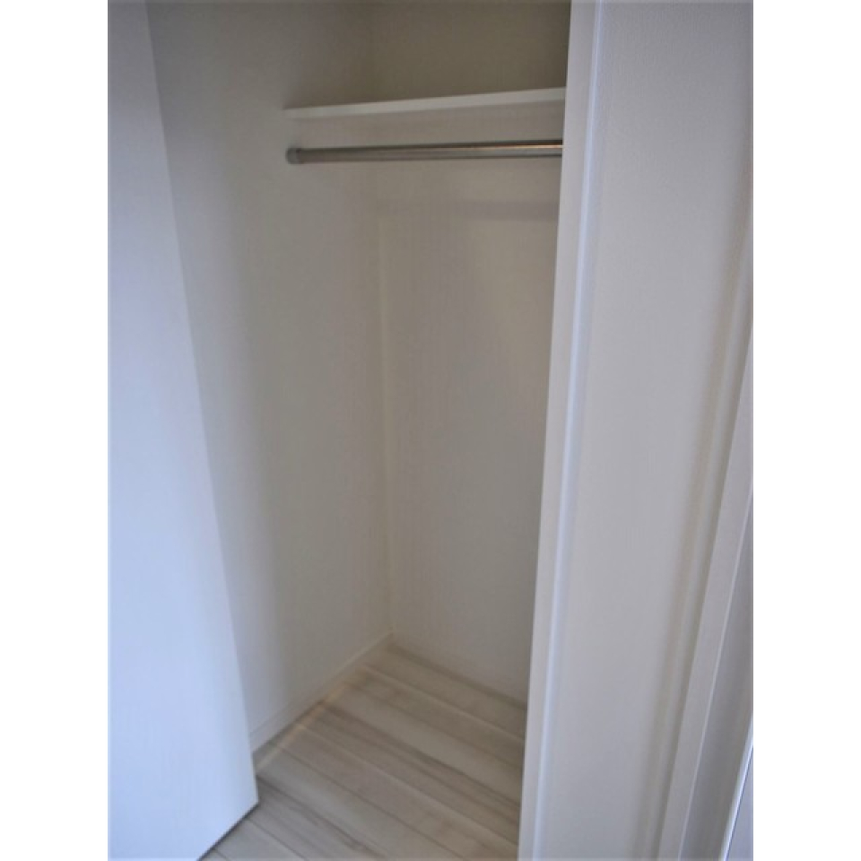 収納を開けた時の様子。