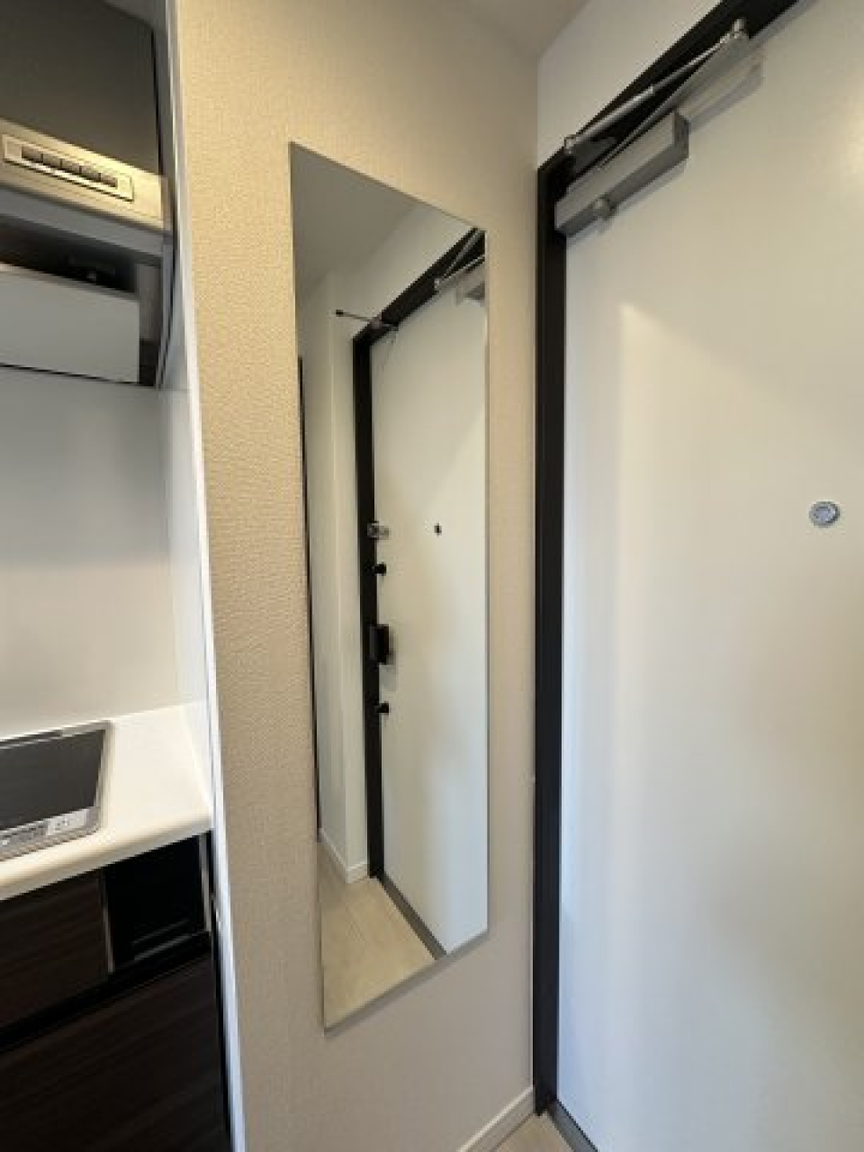 玄関にある鏡は意外と超便利※参考写真