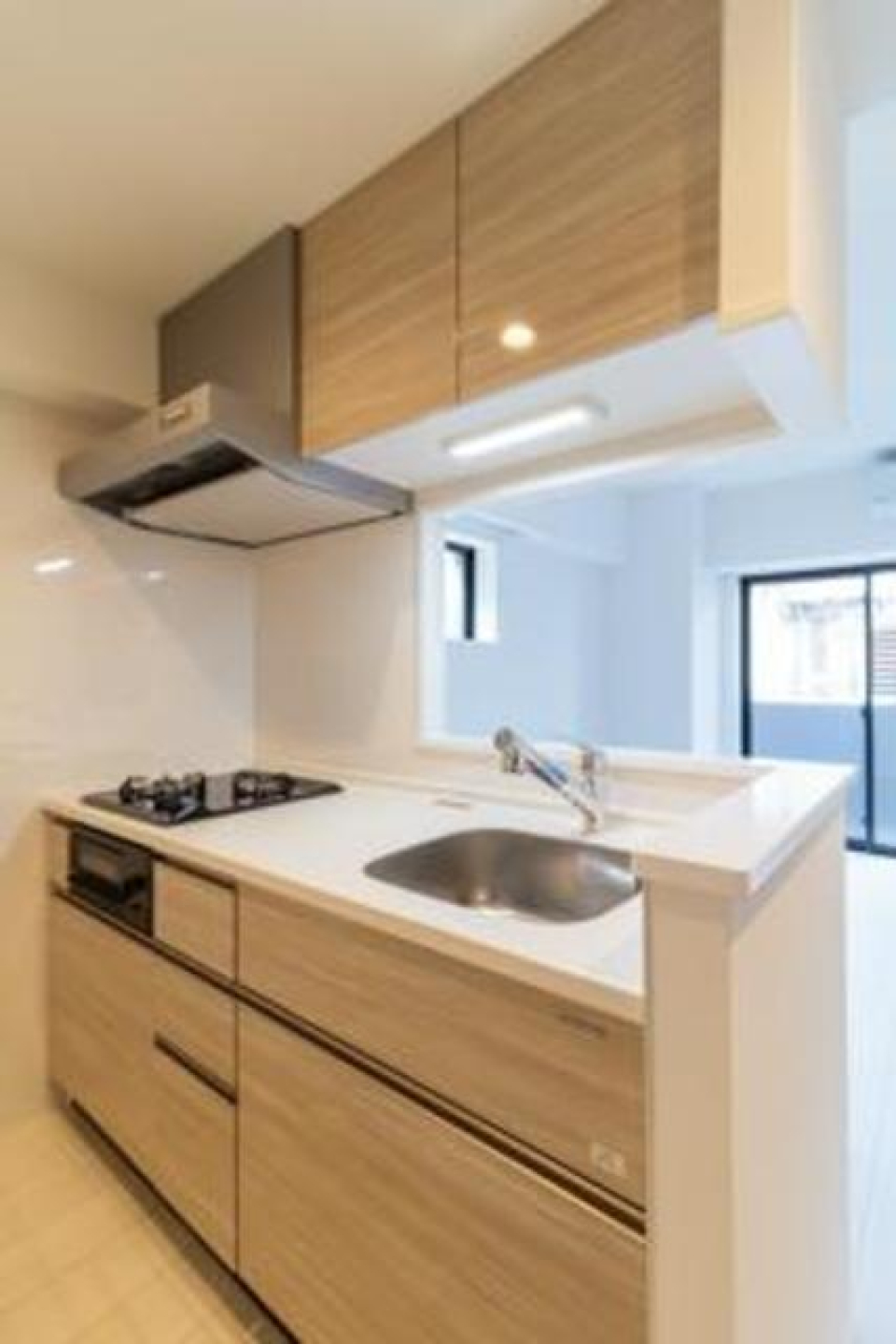 ２口のコンロが導入されています。※写真は同タイプ住戸です。